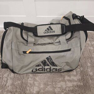 Adidas Training Defender medium duffle bag in gray